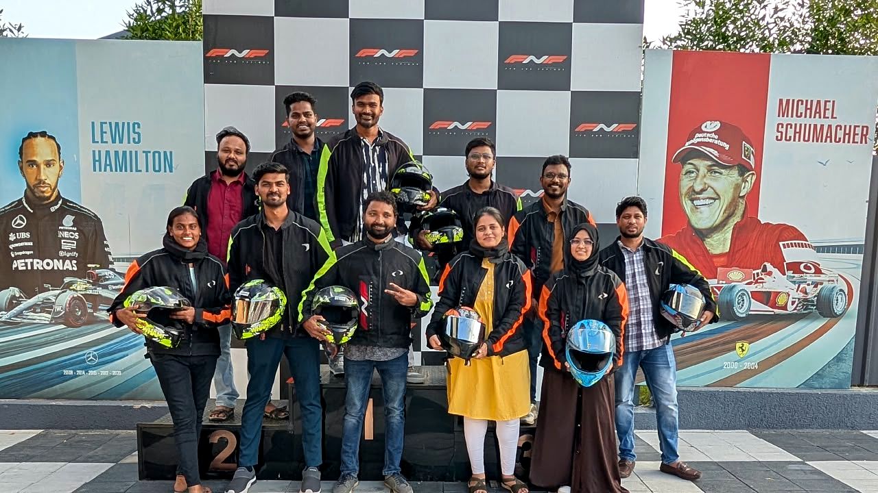 Team outing: go-karting